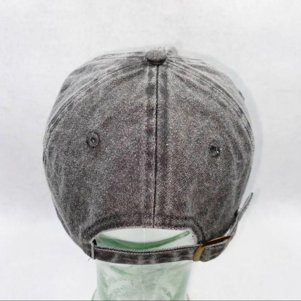 Fearless Embroidered Acid Wash Baseball Cap OSFM - Picture 6 of 10